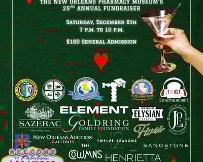 Viva Las Vegas: New Orleans Pharmacy Museum 25th Annual Fundraiser
