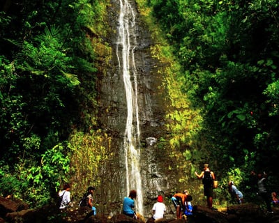 Hike Lalumha Falls & Visit Kailua Beach Park