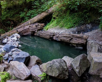 Olympic Hot Springs eBike and Hike Route