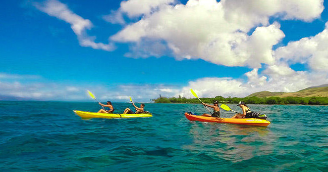 Guided Kayak & Snorkel Tour at Olowalu