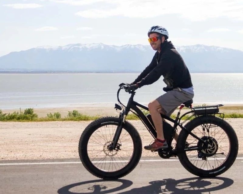 Self-Guided E-Bike Rental at Antelope Island State Park
