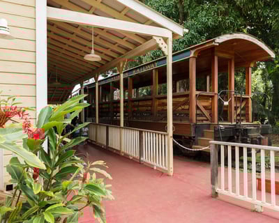 Kauai Luau Buffet with Plantation Train Ride