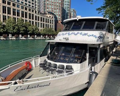 Tiki-Chic Yacht Charter From Chicago Riverwalk