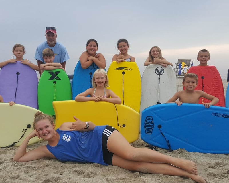 Bodyboard Rental at Brick Beach, NJ