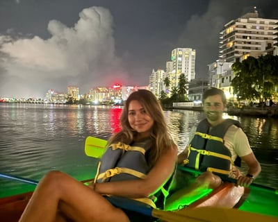 Guided Night Kayak Tour in San Juan