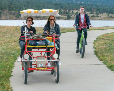 Lake Estes Pedal Cart Rental