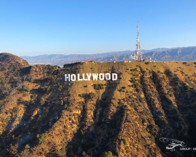 Movie Studio & Beach Helicopter Tour