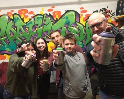 Create Graffiti Art in a Private Brooklyn Workshop