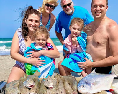Guided Surf Fishing Charter in Melbourne Beach