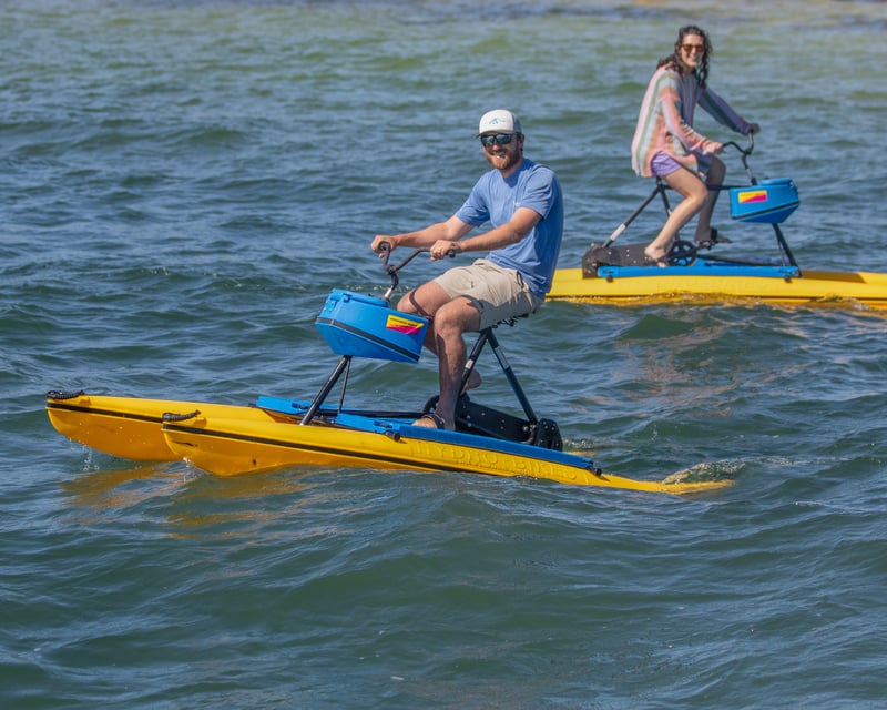 Human-Powered Hydro Bike Rental in Panama City