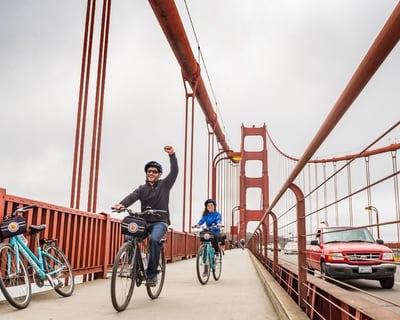 Golden Gate Bridge to Sausalito Bike Tour