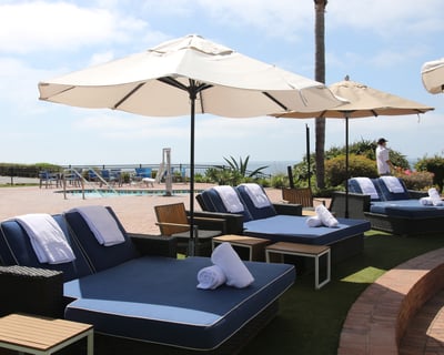 Resort Pool Daybed Rental in Rancho Palos Verdes