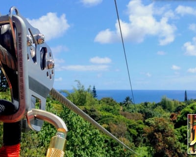 Maui 8-Line Jungle Zipline Tour