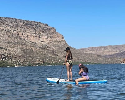 Apache Lake 5- or 9-Hour Paddleboard Rental