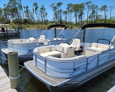Shell Island 8-Hour Pontoon Rental