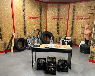 Private Rage Room Session in San Diego