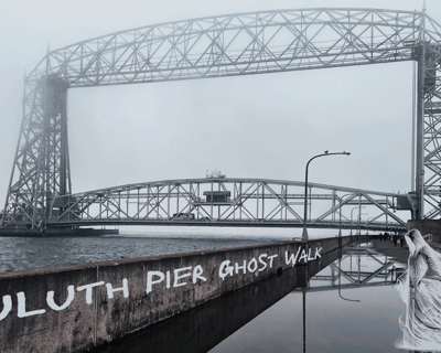 Explore Duluth Pier & Aerial Lift Bridge Ghost Walk