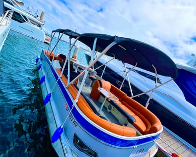 Newport Beach 28' Pontoon Boat Rental