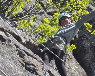 Adult Outdoor Climbing Session in McCall