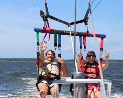500' Parasailing Flight in Duck