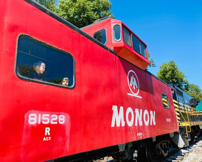 Ride a Historic Caboose in Arcadia