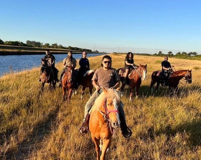 Guided Horseback Ride in Miami Countryside