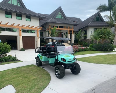 6-Passenger Golf Cart Rental in Anna Maria