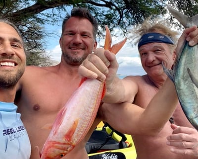 Maui Group Bottom Fishing Kayak Tour