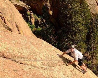 Guided South Platte Rock Climbing