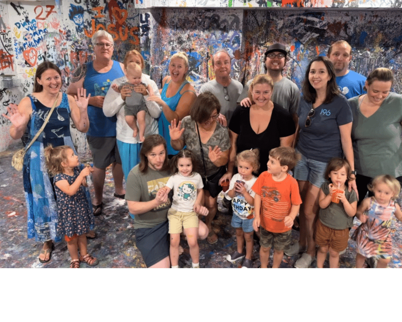 Private Splatter Paint Birthday Party in Sacramento