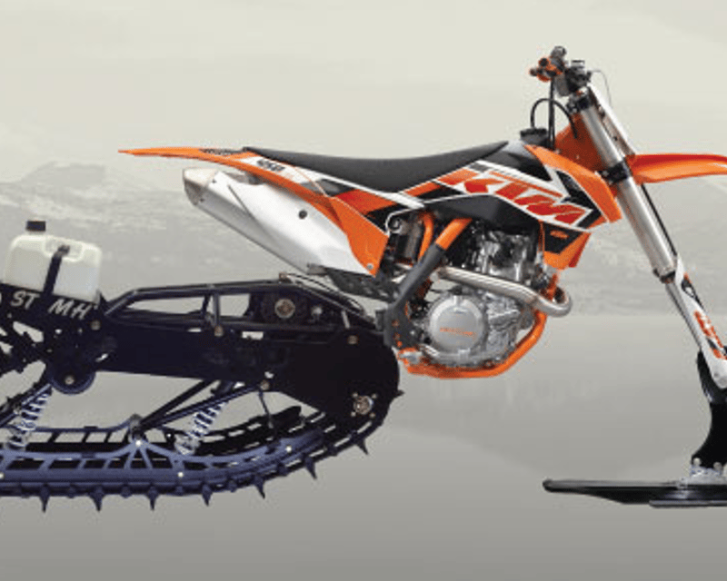 KTM 450 Timbersled Rental at Vail Pass