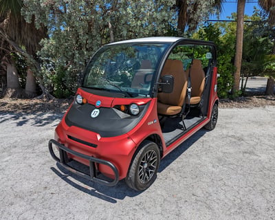 4-Seater GEM Car Rental in Key West