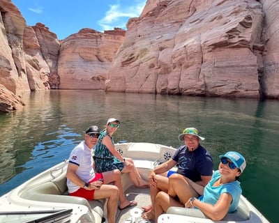 4-Hour Private Watersports Boat Tour on Lake Powell