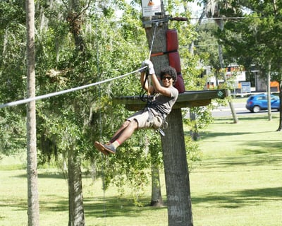 Treetop Obstacle Course & Zip Line Tour in Daytona Beach