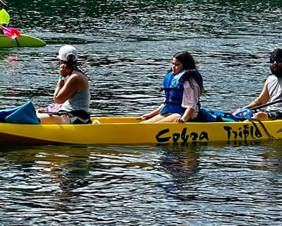Triple Kayak Rental in Dunnellon