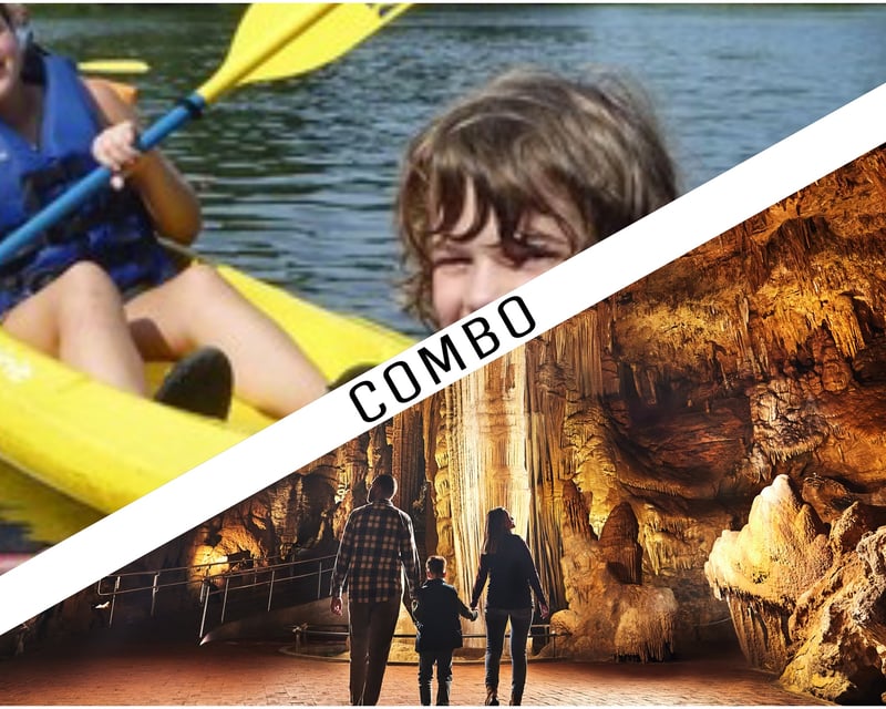 3-Mile Shenandoah River Canoe or Kayak & Luray Caverns Combo