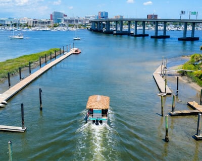 Cruise Charleston Harbor on a Tiki-Style Booze Cruise