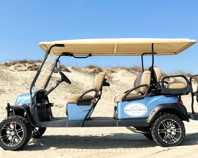 6-Seater Golf Cart Rental in Port Aransas