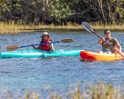 Single Kayak Rental at Rainbow Springs