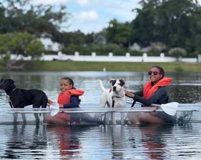 Dog Paddleboard & Clear Kayak Tour in Orlando