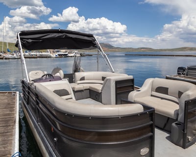 Fish & Cruise Strawberry Reservoir Pontoon Rental