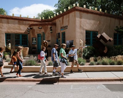 Santa Fe Architecture and Interiors Walking Tour with Wine Tasting