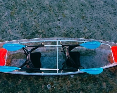 Clear-Bottom Kayak Rental at Downtown OWA