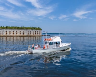 Portland Harbor Cruise Past Fort Gorges