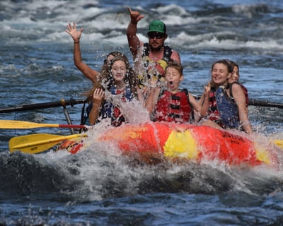 Class II–III McKenzie River Rafting in Sisters
