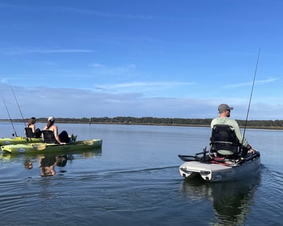 Catch Fish in Pedal Kayaks with Naturalist Guides