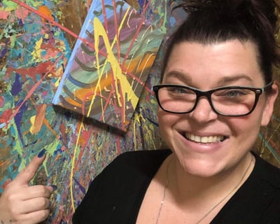 20-Minute Splatter Paint Session in Taylors