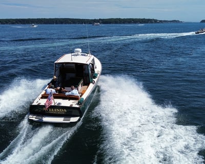 Cruise Casco Bay on a Private 2-Hour Powerboat