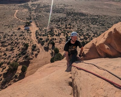 Climb a 3-Pitch Multi-Pitch Route in Moab