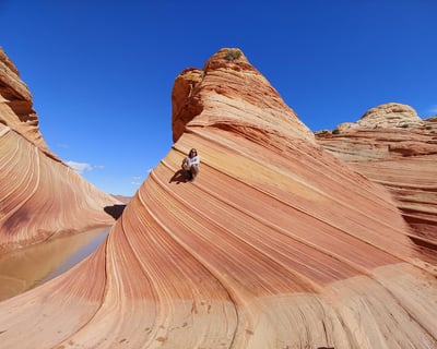 Private Guided Hike to The Wave in Vermilion Cliffs